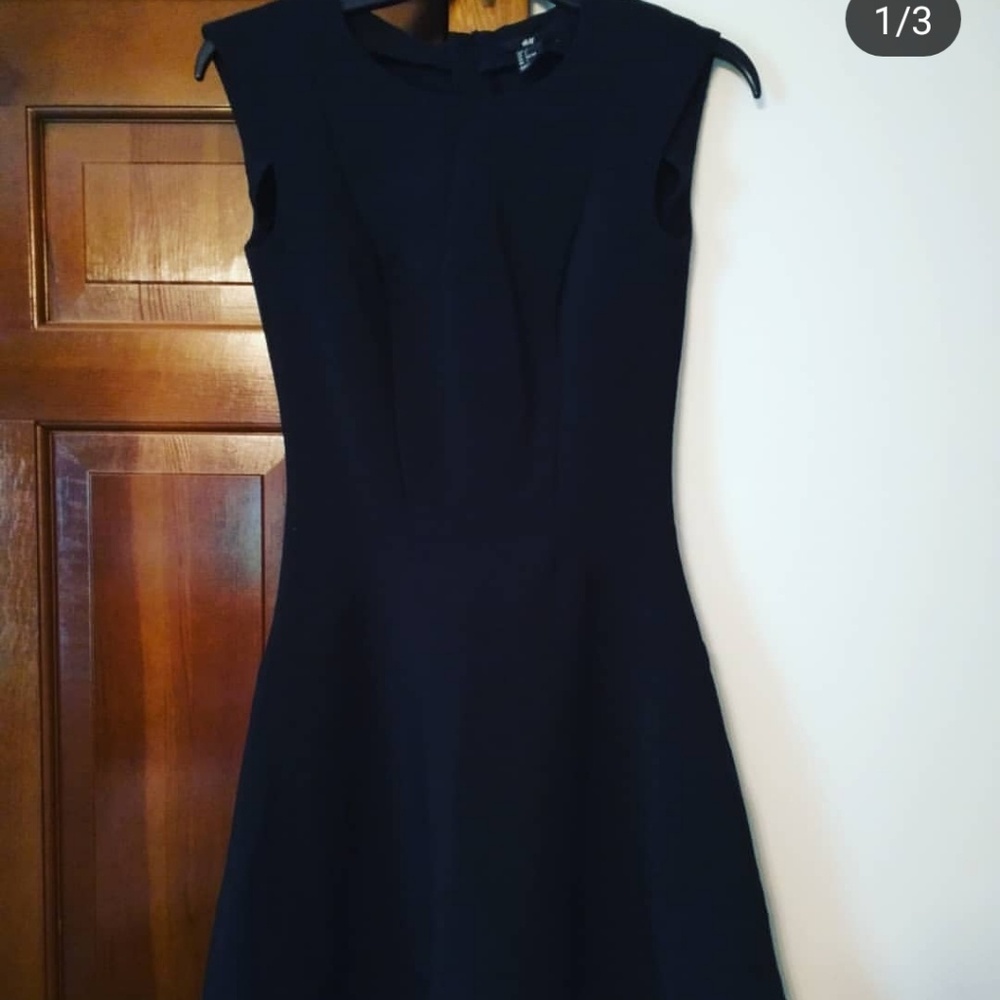 Mini black dress